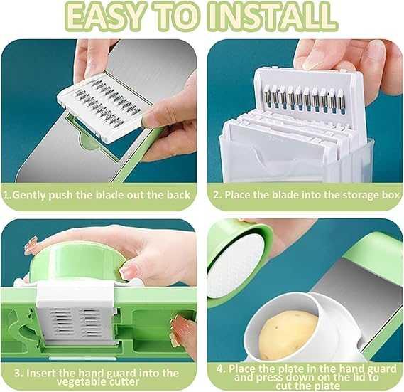 5in1 Vegetable Cutter Multifunctional