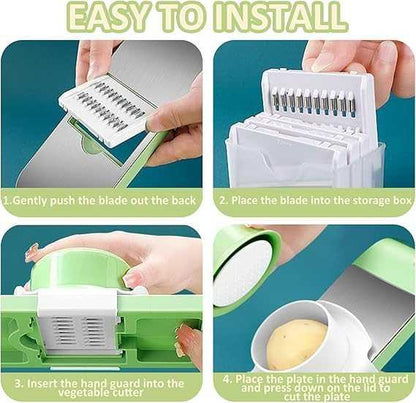 5in1 Vegetable Cutter Multifunctional