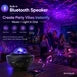 RC Starry Night Lamp Projector with Bluetooth Party Speaker