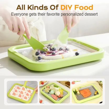 Instant Ice Cream Roll Maker