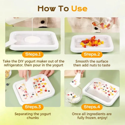 Instant Ice Cream Roll Maker