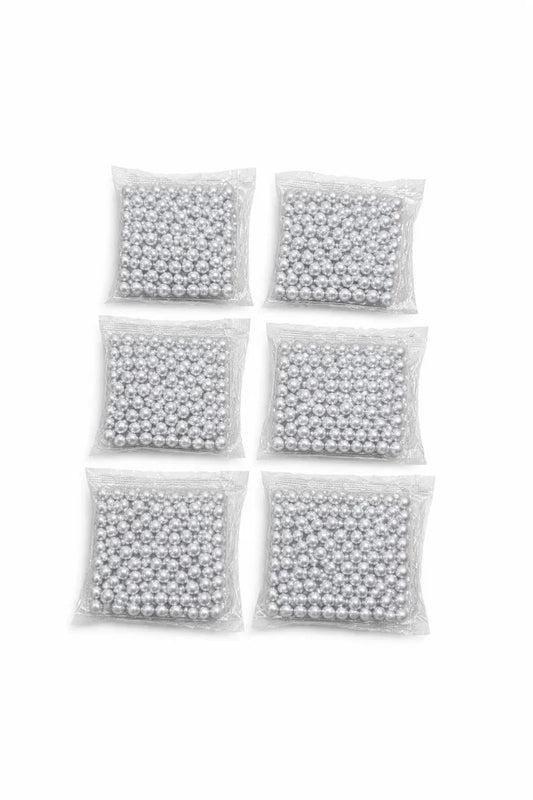 Silver Plastic BB Bullets (6 Pack Set)