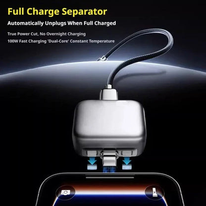 140W Smart Auto Disconnect Fast Charging Adapter